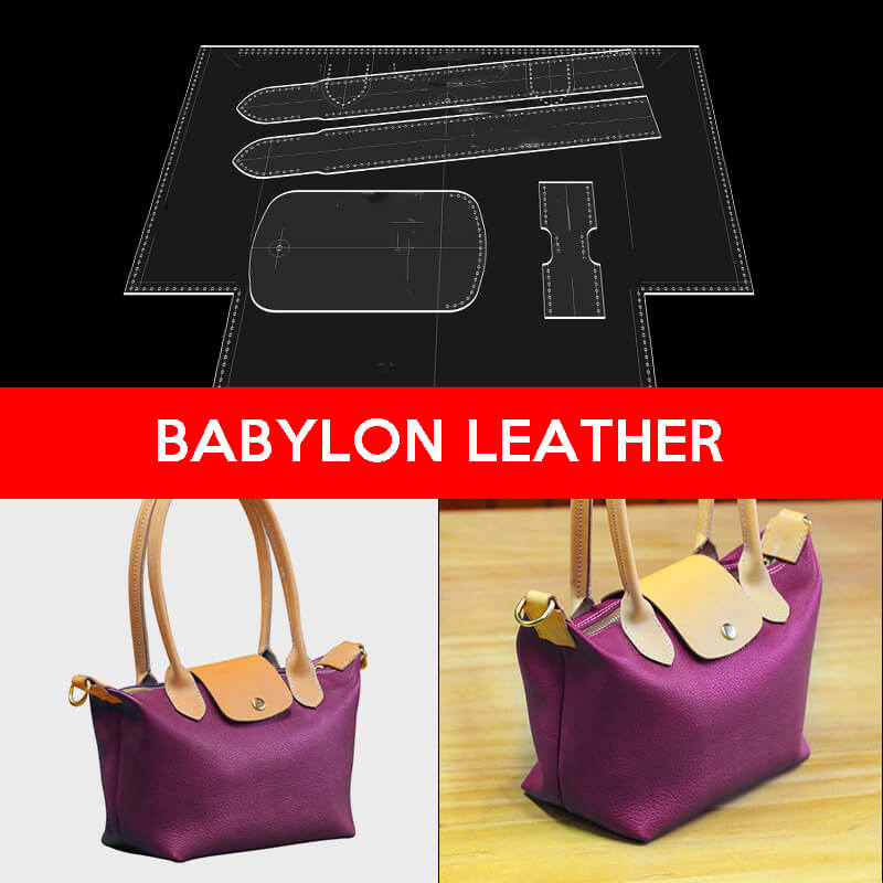BABYLON™ Le Pliage Bag Making Pattern AAB - 698 - Babylon LeatherBabylon LeatherAAB - 698 - Kraft Board