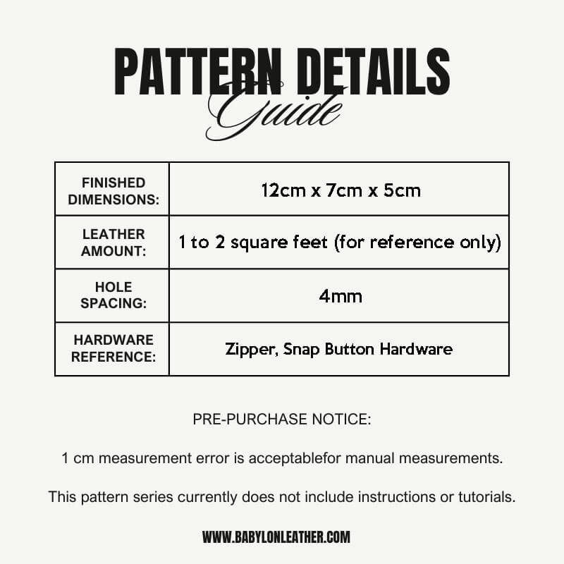 BABYLON™ Le Pliage Bag Pattern AAB - 798 - Babylon LeatherBabylon LeatherAAB - 798 - Kraft Board