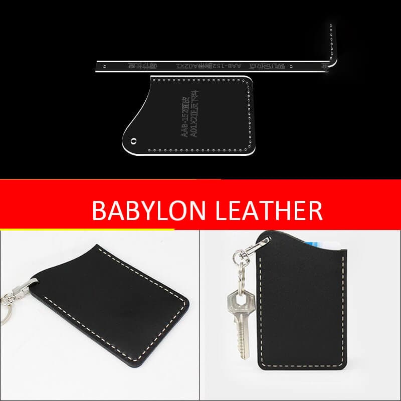 BABYLON™ Leather Cardholder Craft Pattern AAB - 152 - Babylon LeatherBabylon LeatherAAB - 152 - Kraft Board