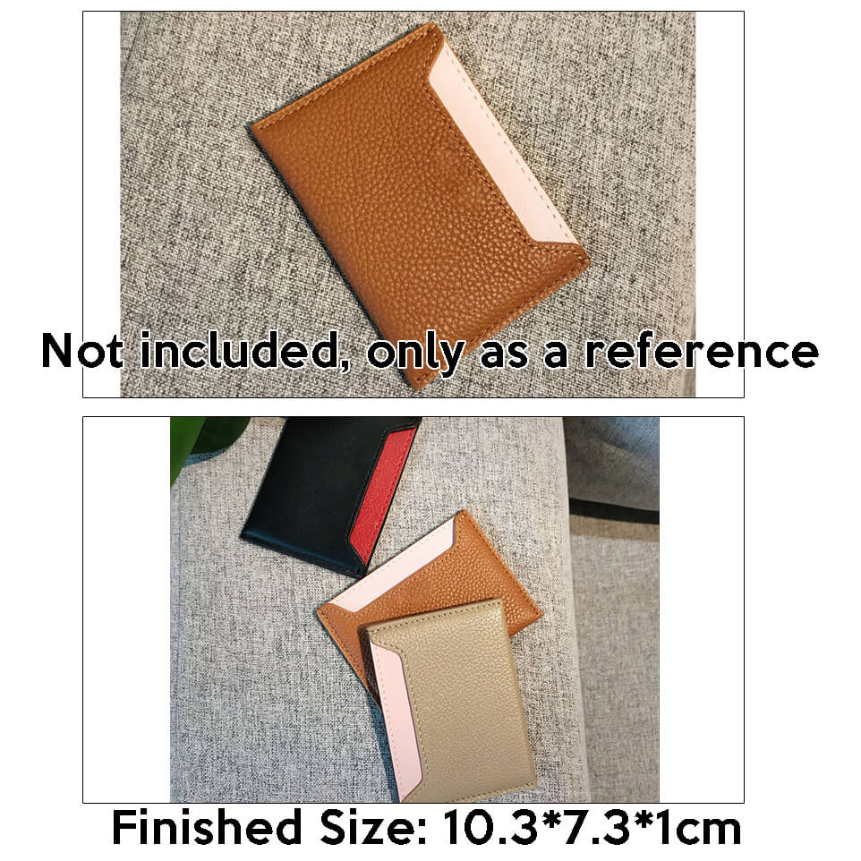 BABYLON™ Leather Cardholder DIY Gift Making Pattern AAB - 306 - Babylon LeatherBabylon LeatherAAB - 306 - Kraft Board