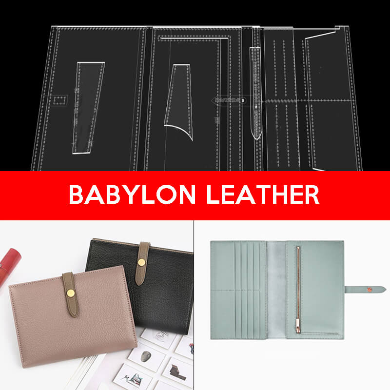 BABYLON™ Leather Clutch Gift Making Pattern AAB - 438 - Babylon LeatherBabylon LeatherAAB-438-Kraft Board