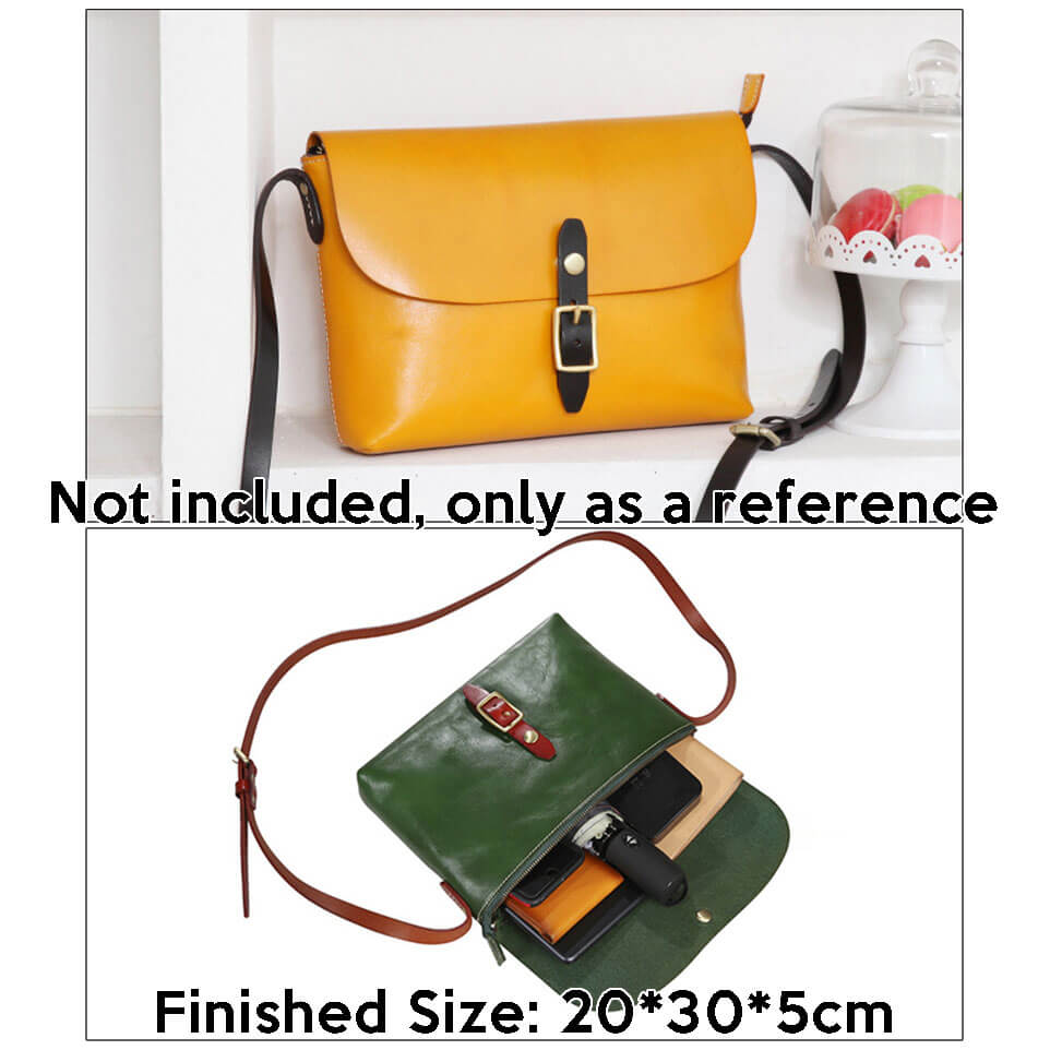 BABYLON™ Leather Crossbody Bag Gift Pattern AAB - 357 - Babylon LeatherBabylon LeatherAAB-357-Kraft Board