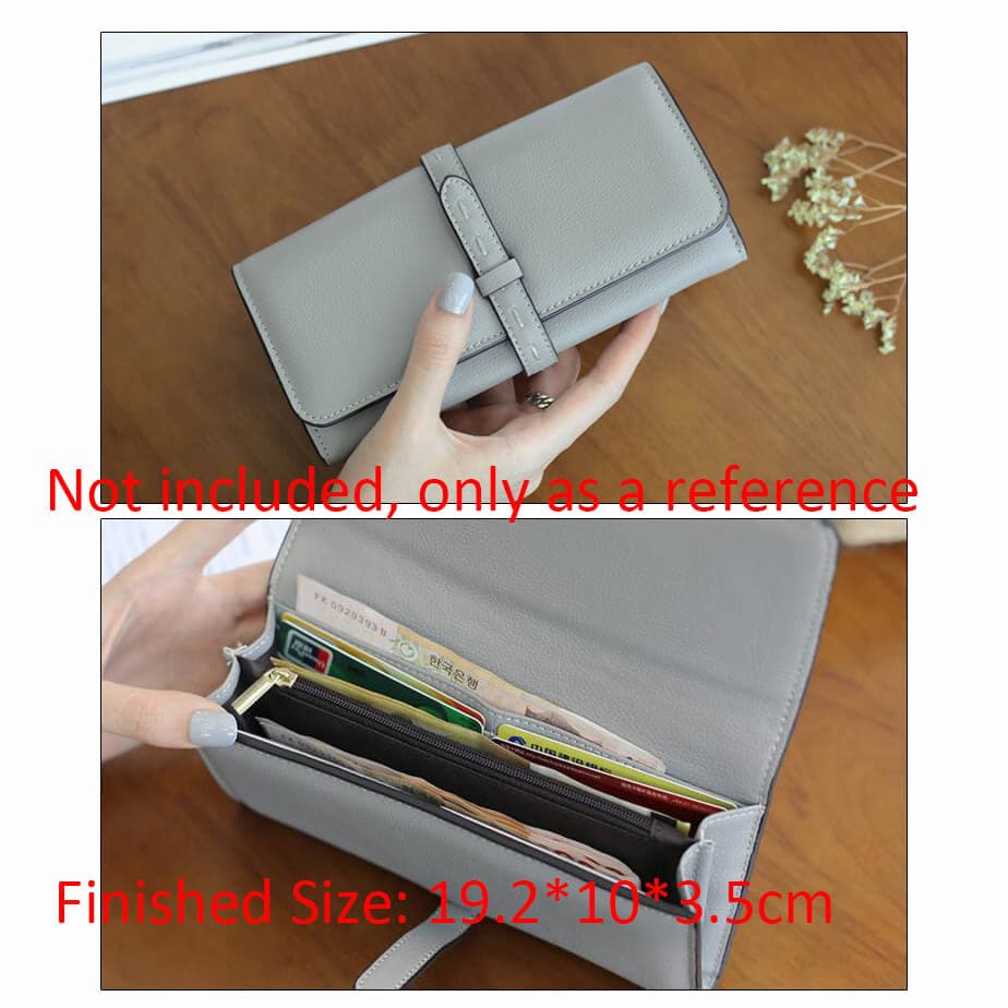 BABYLON™ Leather Long Wallet Gift Making Pattern AAB - 246 - Babylon LeatherBabylon LeatherAAB - 246 - Kraft Board