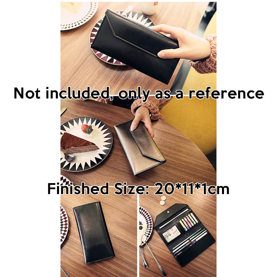 BABYLON™ Leather Long Wallet Making Pattern AAB - 542 - Babylon LeatherBabylon LeatherAAB - 542 - Kraft Board