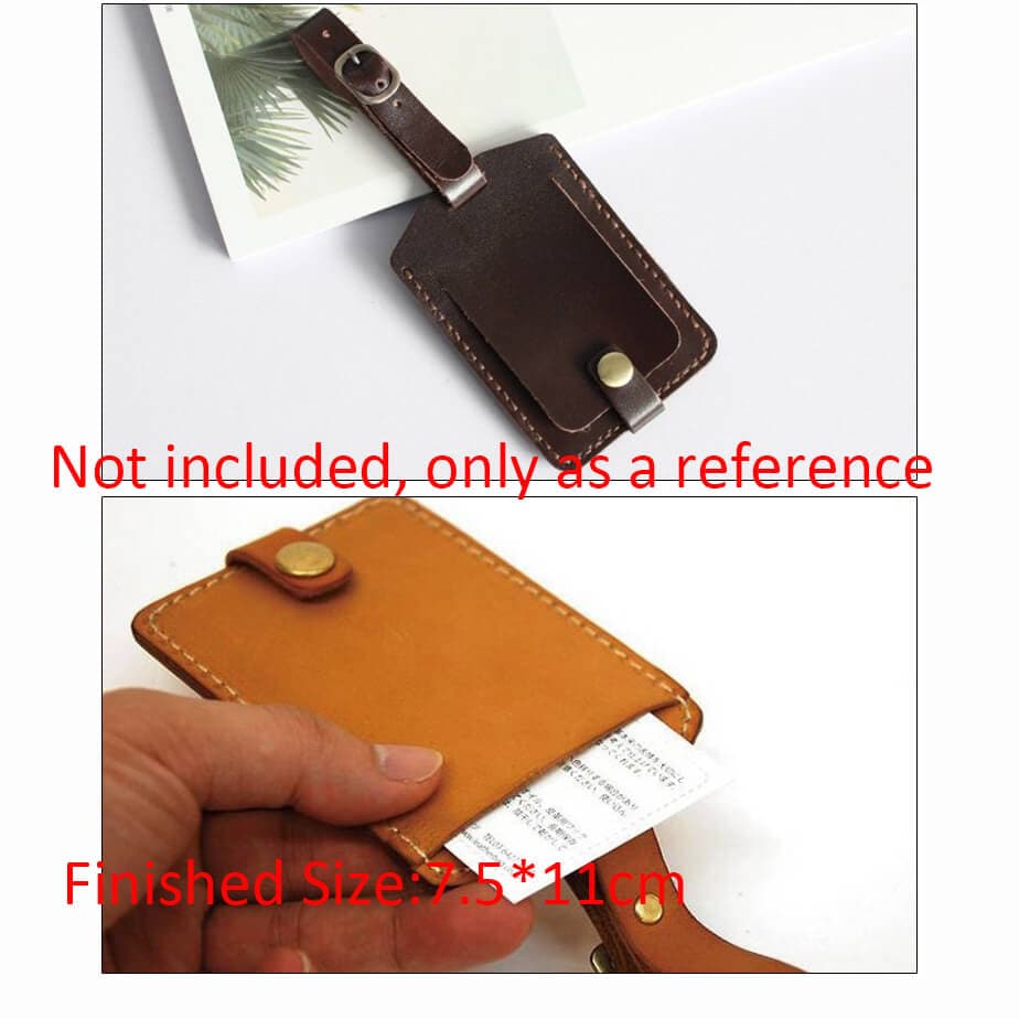 BABYLON™ Leather Name Tag Card Holder Pattern AAB - 76 - Babylon LeatherBabylon LeatherAAB - 76 - Kraft Board