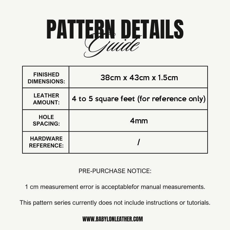 BABYLON™ Leather Shoulder Bag Handmade Pattern AAB - 705 - Babylon LeatherBabylon LeatherAAB - 705 - Kraft Board