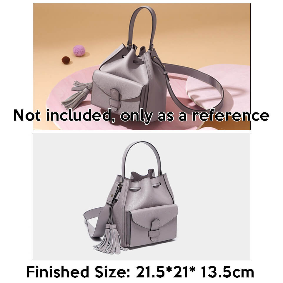 BABYLON™ Leather Shoulder Bucket Bag Making Pattern AAB - 468 - Babylon LeatherBabylon LeatherAAB-468-Kraft Board