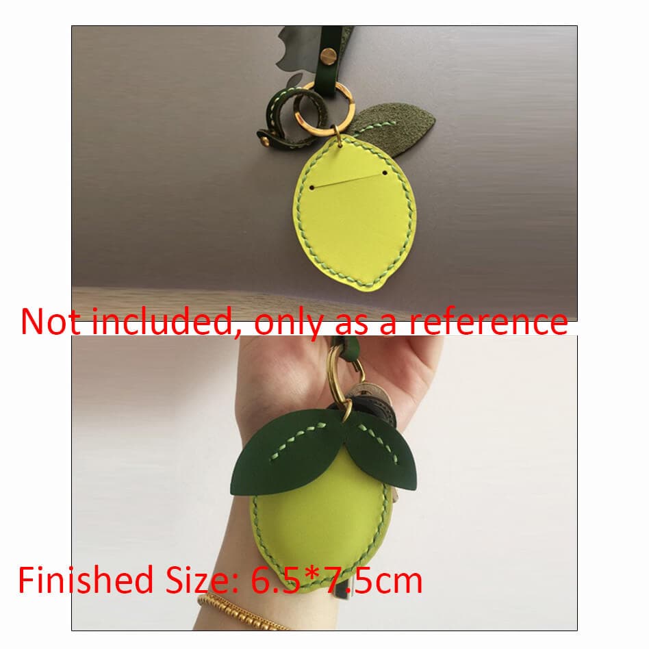 BABYLON™ Lemon Keychain Charm Making Pattern AAB - 223 - Babylon LeatherBabylon LeatherAAB - 223 - Kraft Board
