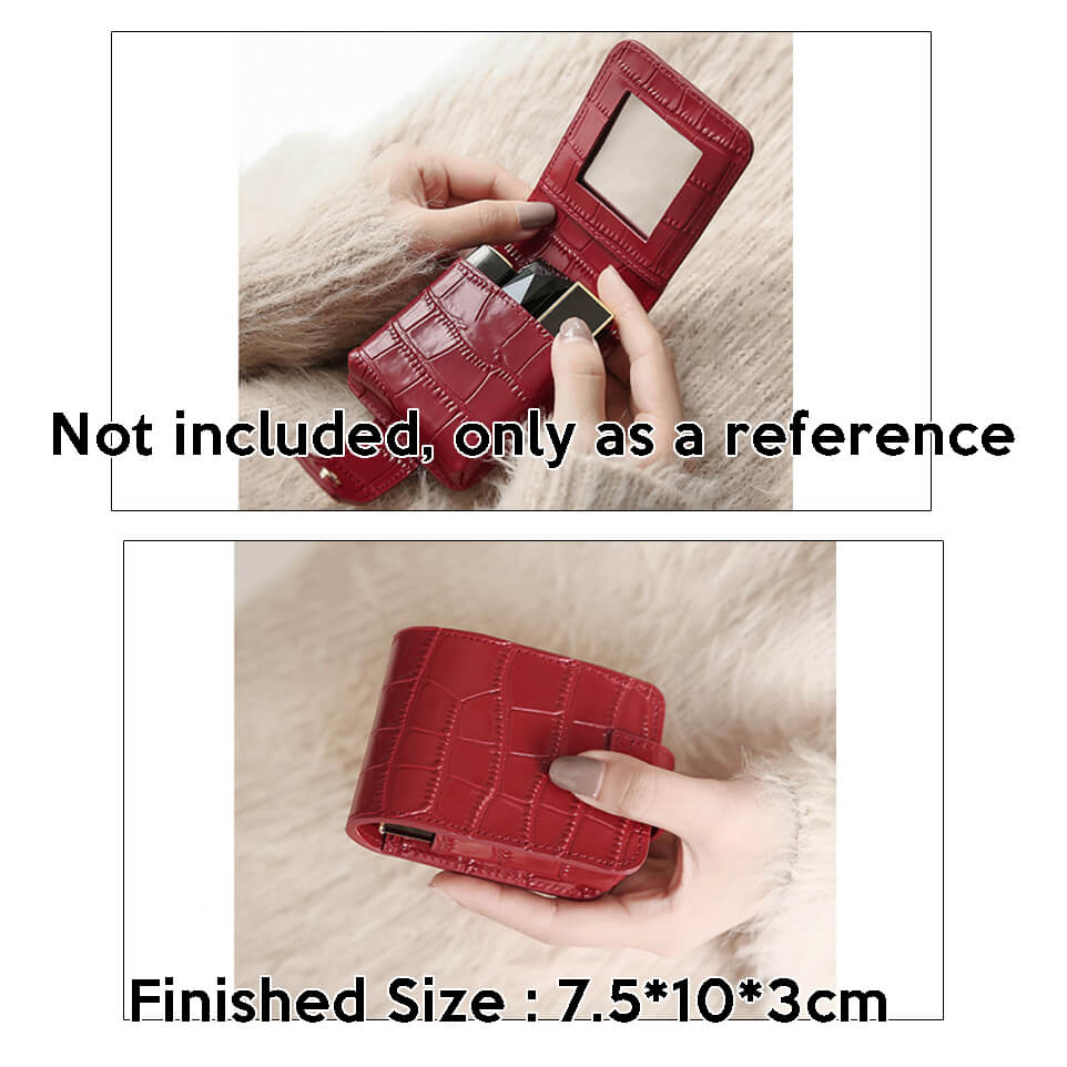 BABYLON™ Lipstick Cosmetic Clutch Leather Pattern AAB - 395 - Babylon LeatherBabylon LeatherAAB-395-Kraft Board