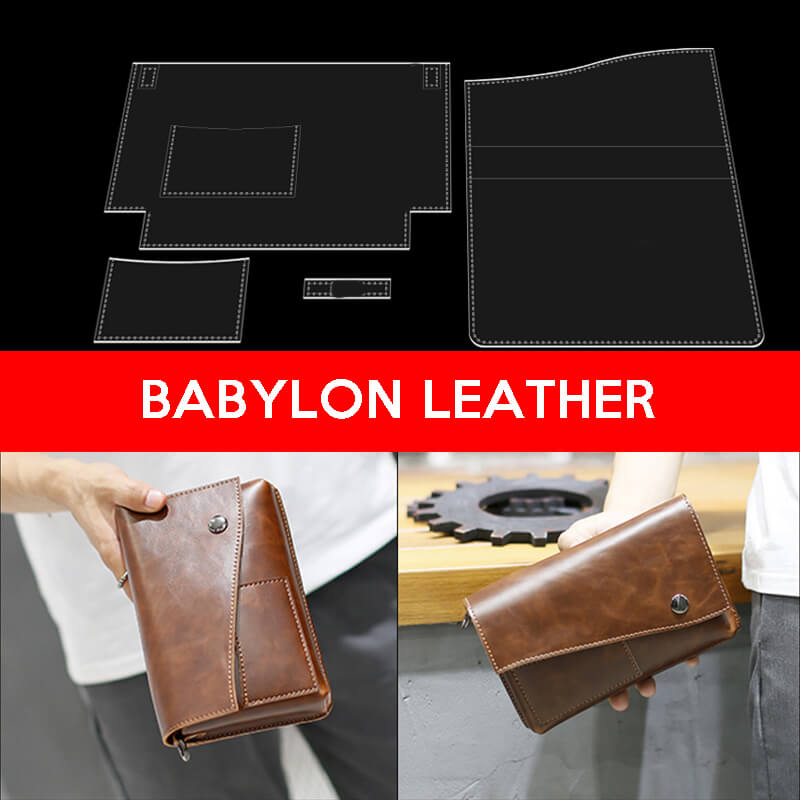 BABYLON™ Long Capacity Wallet Pattern AAB - 292 - Babylon LeatherBabylon LeatherAAB - 292 - Kraft Board