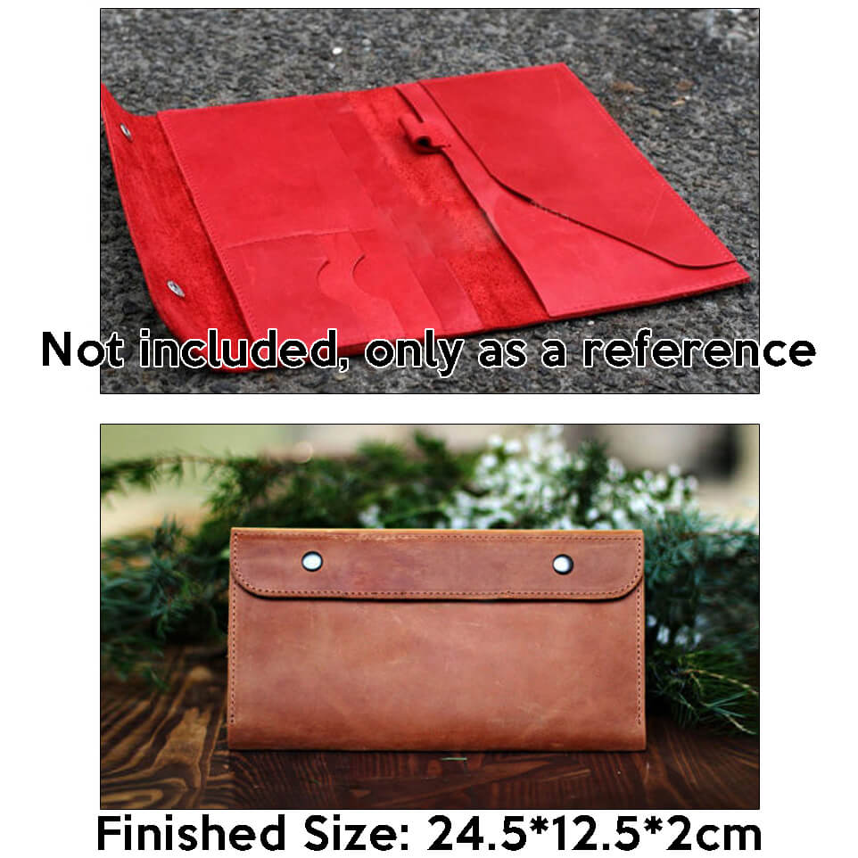 BABYLON™ Long Wallet & Clutch Making Pattern AAB - 450 - Babylon LeatherBabylon LeatherAAB-449-Kraft Board