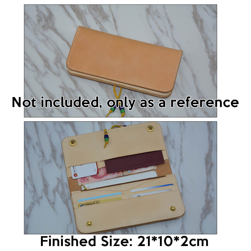BABYLON™ Long Wallet DIY Gift Making Pattern AAB - 305 - Babylon LeatherBabylon LeatherAAB - 305 - Kraft Board