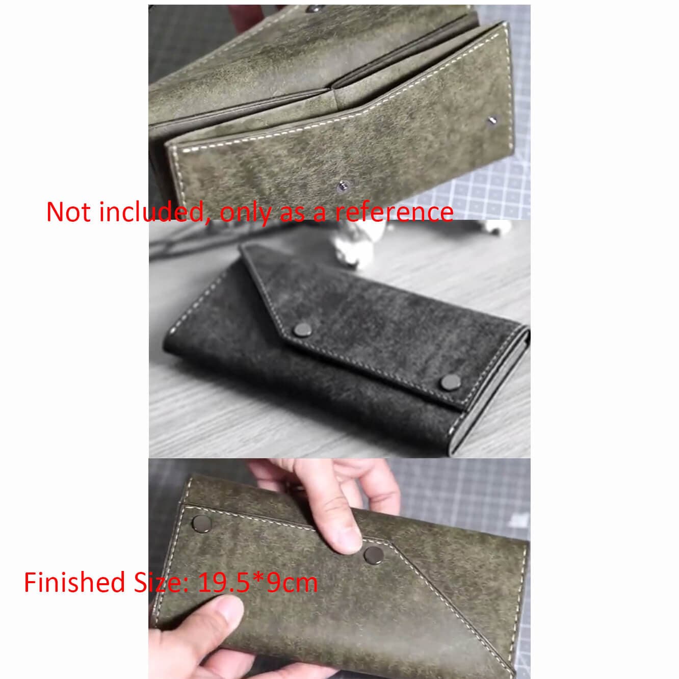 BABYLON™ Long Wallet Leather Pattern AAB - 568 - Babylon LeatherBabylon LeatherAAB - 568 - Kraft Board
