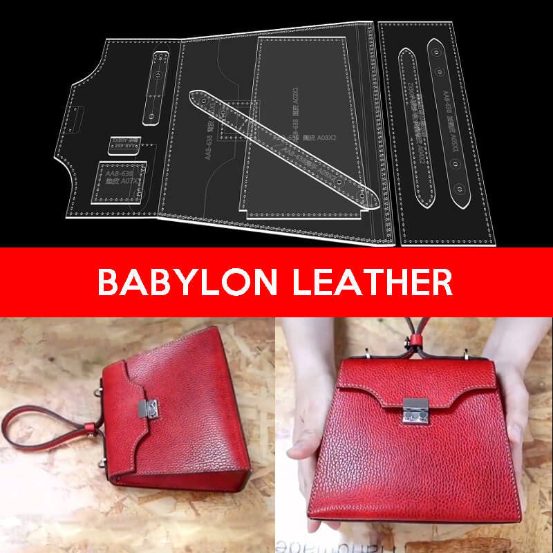 BABYLON™ Luxurious Shoulder Bag Pattern AAB - 638 - Babylon LeatherBabylon LeatherAAB - 638 - Kraft Board