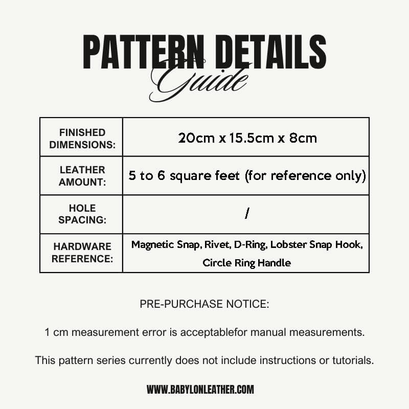 BABYLON™ Luxury Business Handbag Pattern AAB - 565 - Babylon LeatherBabylon LeatherAAB - 565 - Kraft Board