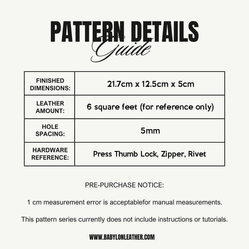 BABYLON™ Men's Business Clutch Pattern AAB - 690 - Babylon LeatherBabylon LeatherAAB - 690 - Kraft Board