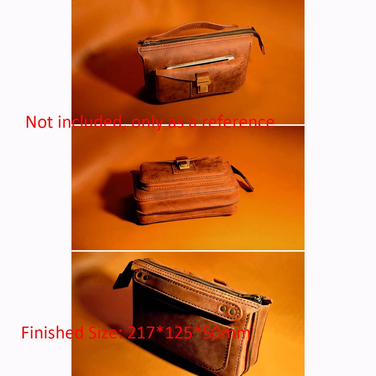 BABYLON™ Men's Business Clutch Pattern AAB - 690 - Babylon LeatherBabylon LeatherAAB - 690 - Kraft Board