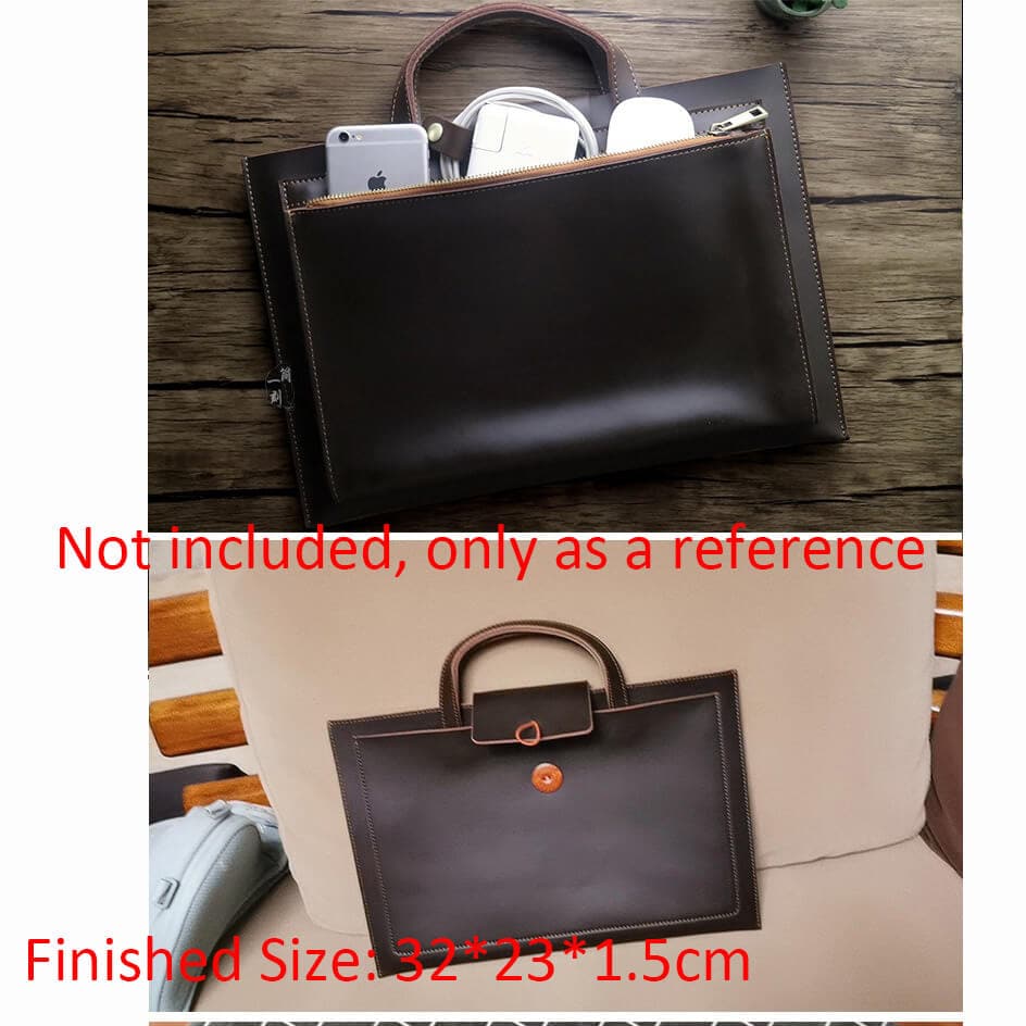 BABYLON™ Men's Business Laptop Bag Pattern AAB - 485 - Babylon LeatherBabylon LeatherAAB - 485 - Kraft Board