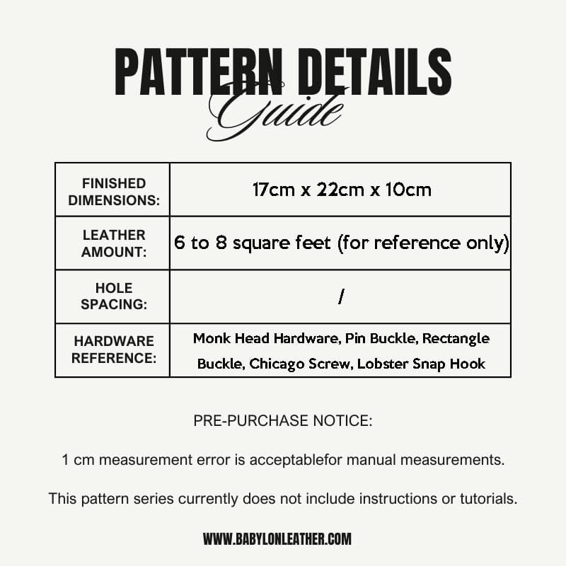 BABYLON™ Mens Crossbody Bag Pattern AAB - 98 - Babylon LeatherBabylon LeatherAAB - 98 - Kraft Board