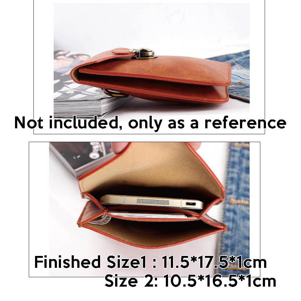 BABYLON™ Men's Fashion Waist Bag Leather Pattern AAB - 68 - Babylon LeatherBabylon LeatherAAB - 68 - Kraft Board - Large