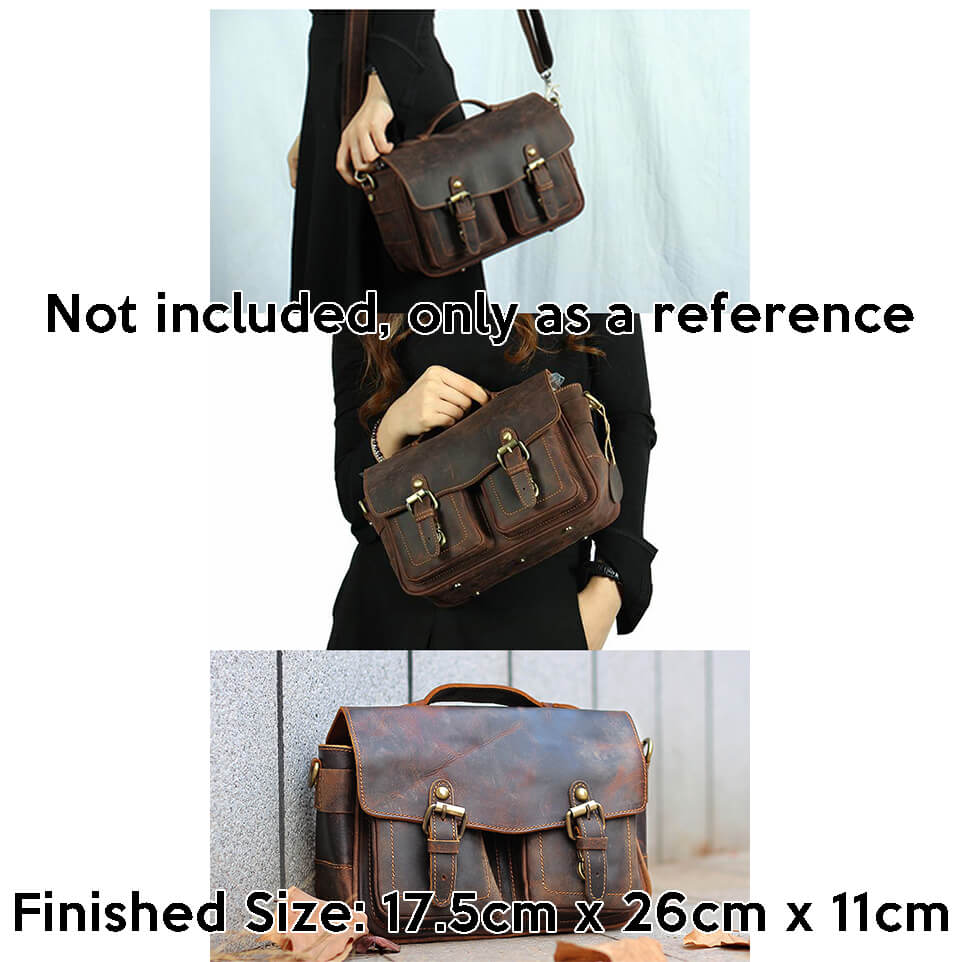 BABYLON™ Mens Messenger Bag Pattern AAB - 569 - Babylon LeatherBabylon LeatherAAB - 569 - Kraft Board