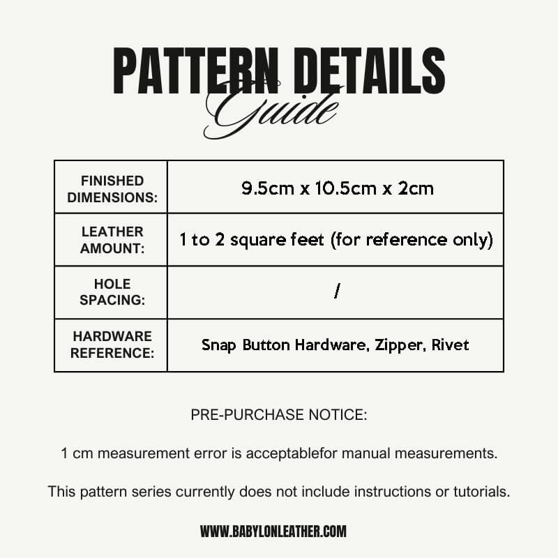 BABYLON™ Multi - Card Wallet Leather Handcraft Pattern AAB - 93 - Babylon LeatherBabylon LeatherAAB - 93 - Kraft Board