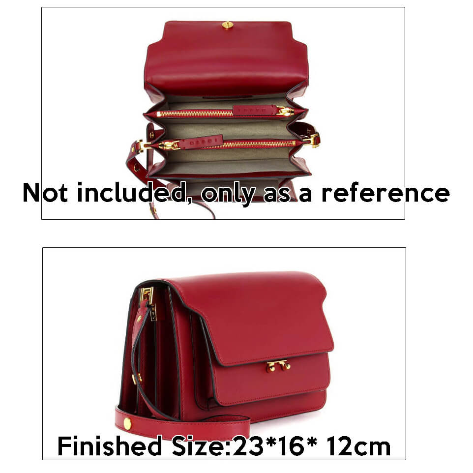 BABYLON™ Multi - Layer Crossbody Bag Leather Pattern AAB - 281 - Babylon LeatherBabylon LeatherAAB - 281 - Kraft Board