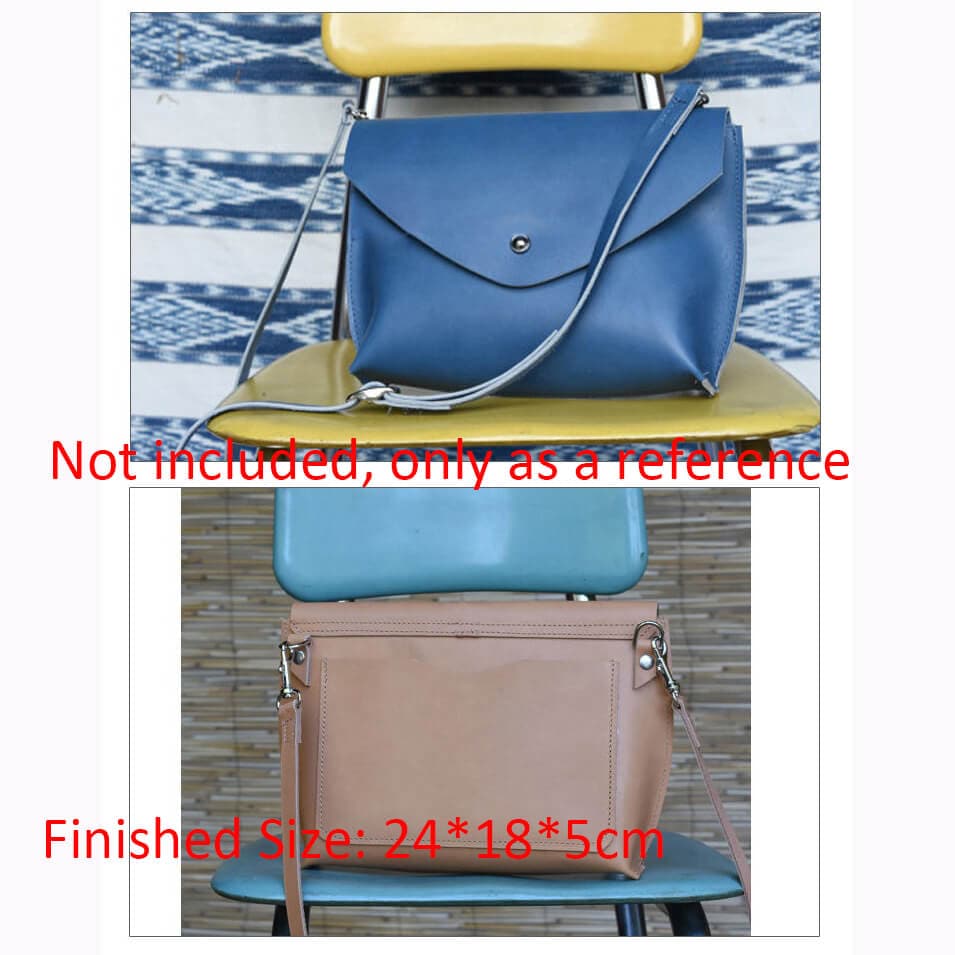 BABYLON™ Natural Leather Crossbody Bag Pattern AAB - 588 - Babylon LeatherBabylon LeatherAAB - 588 - Kraft Board
