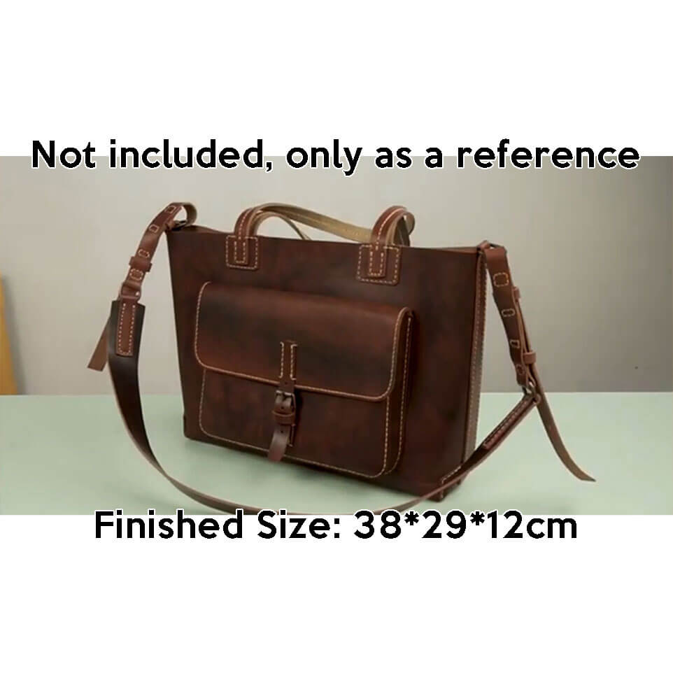 BABYLON™ Oversized Shoulder Tote Bag Pattern AAB - 691 - Babylon LeatherBabylon LeatherAAB - 687 - Kraft Board