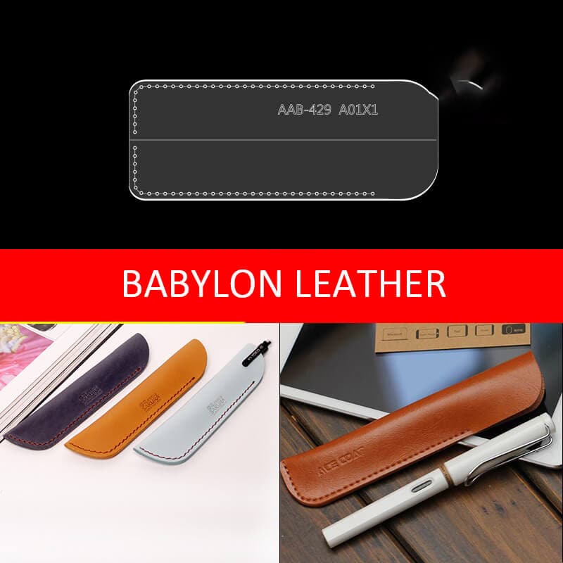 BABYLON™ Pen Case Diy Pattern AAB - 429 - Babylon LeatherBabylon LeatherAAB - 429 - Kraft Board