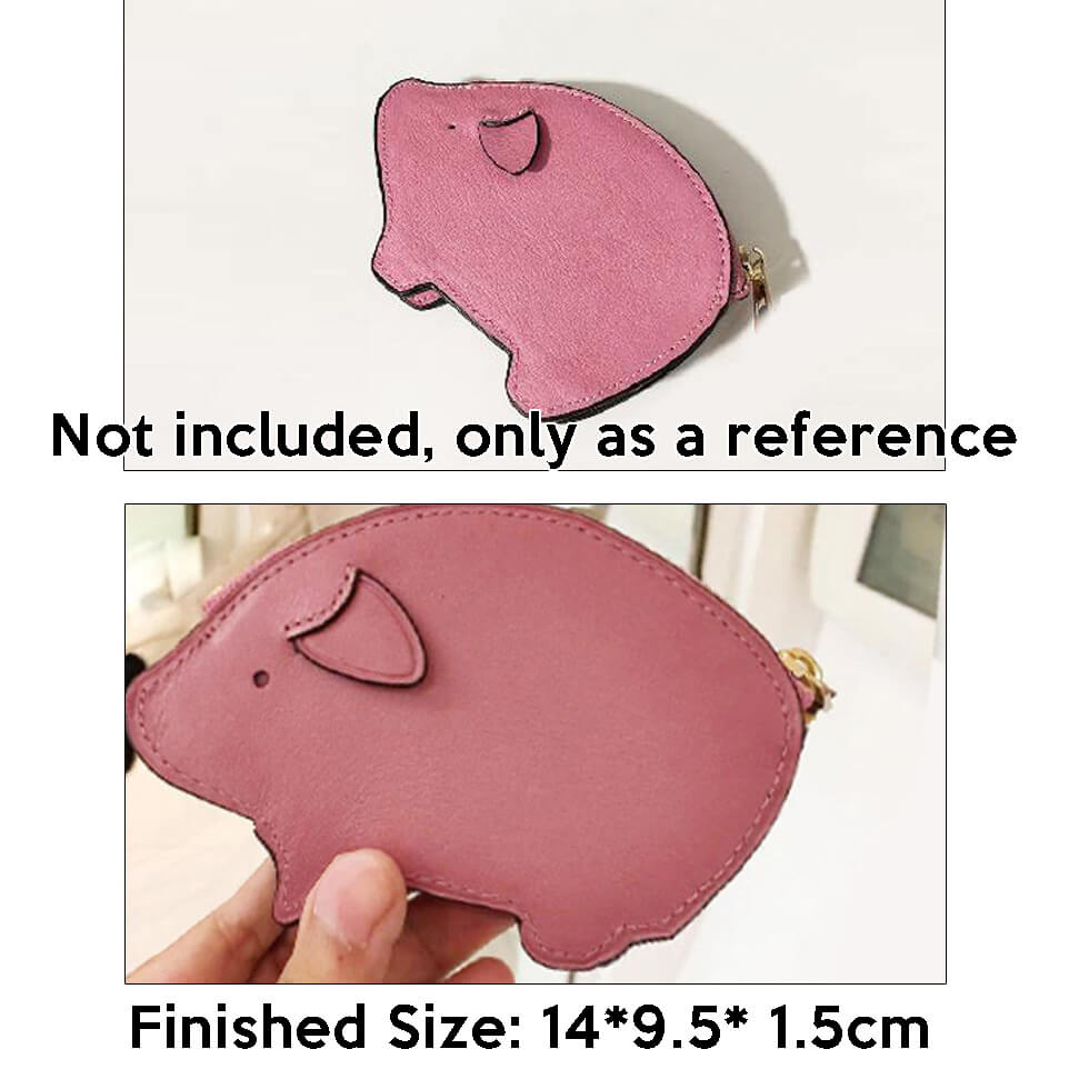 BABYLON™ Piggy Coin Purse Gift Making Pattern AAB - 470 - Babylon LeatherBabylon LeatherAAB-470-Kraft Board