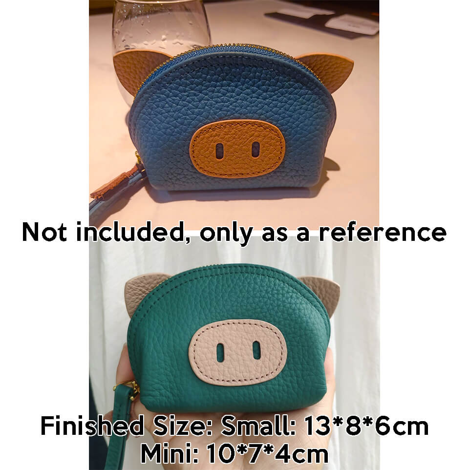 BABYLON™ Piggy Coin Purse Pattern AAB - 814 - Babylon LeatherBabylon LeatherAAB - 814 - Kraft Board