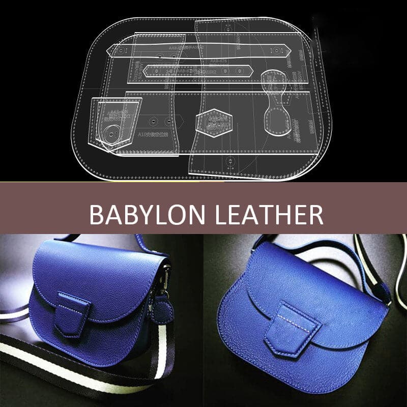 BABYLON™ Piggy Crossbody Bag Pattern AAB - 676 - Babylon LeatherBabylon LeatherAAB - 676 - Kraft Board