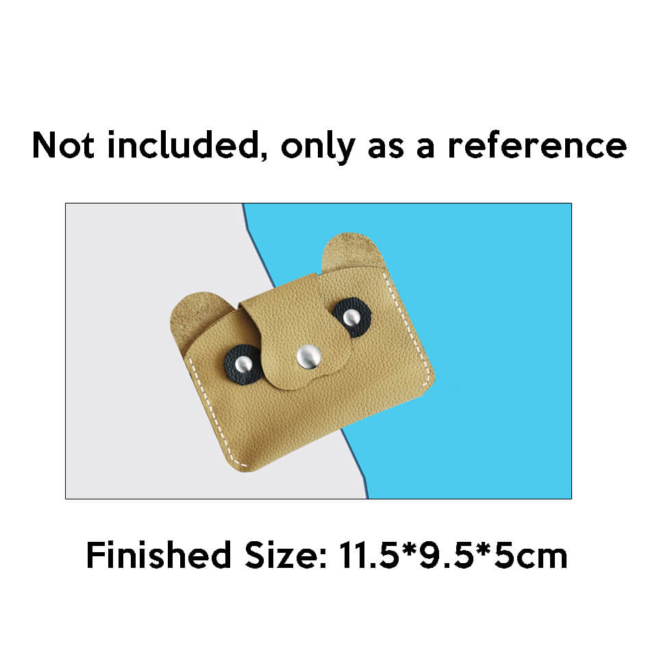BABYLON™ Raccoon Cartoon Coin Purse Pattern AAB - 371 - Babylon LeatherBabylon LeatherAAB-371-Kraft Board