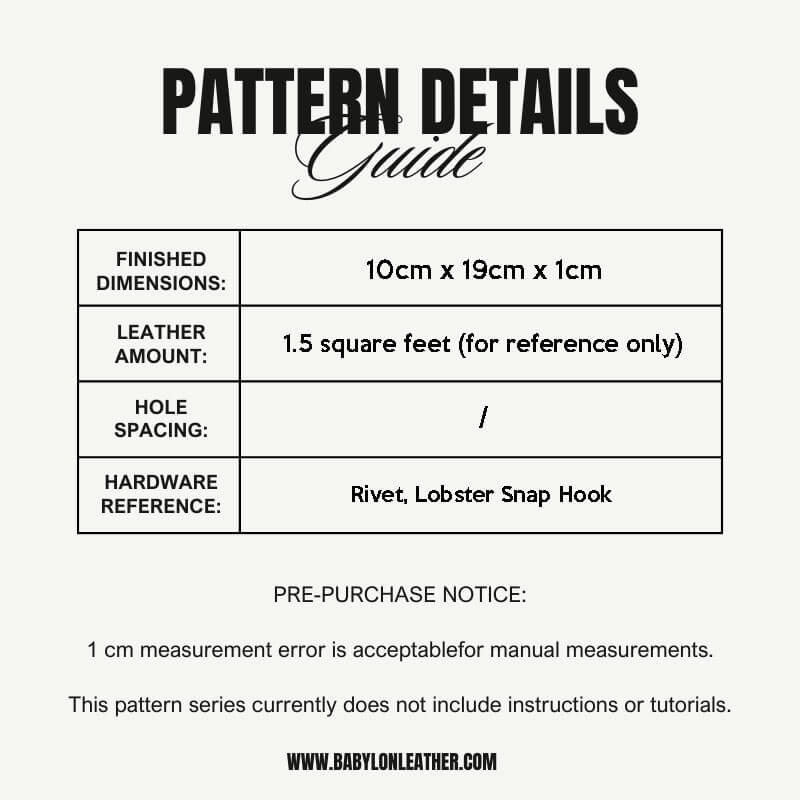 BABYLON™ Round Coin Purse Handmade Pattern AAB - 338 - Babylon LeatherBabylon LeatherAAB-338-Kraft Board