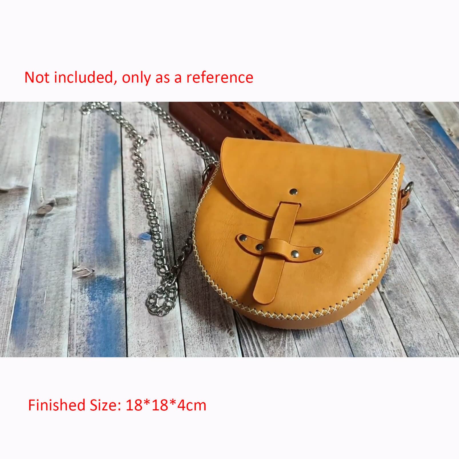BABYLON™ Saddle Bag Leather Craft DIY Pattern AAB - 733 - Babylon LeatherBabylon LeatherAAB - 733 - Kraft Board