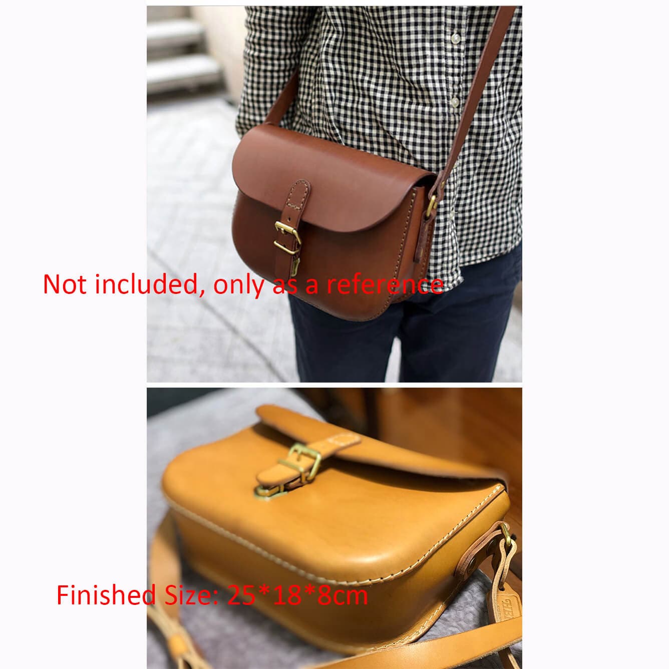 BABYLON™ Saddle Bag Leather Pattern AAB - 442 - Babylon LeatherBabylon LeatherAAB - 442 - Kraft Board