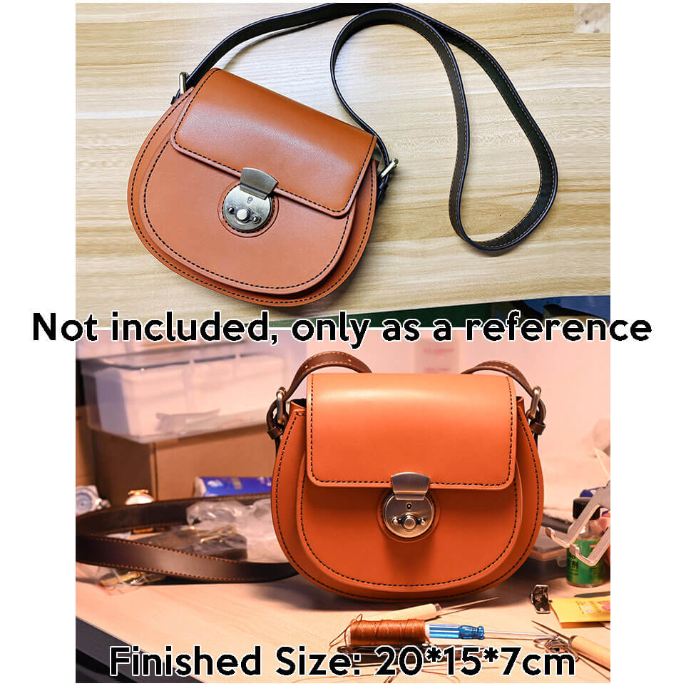 BABYLON™ Saddle Bag Leathercraft DIY Pattern AAB - 714 - Babylon LeatherBabylon LeatherAAB - 714 - Kraft Board