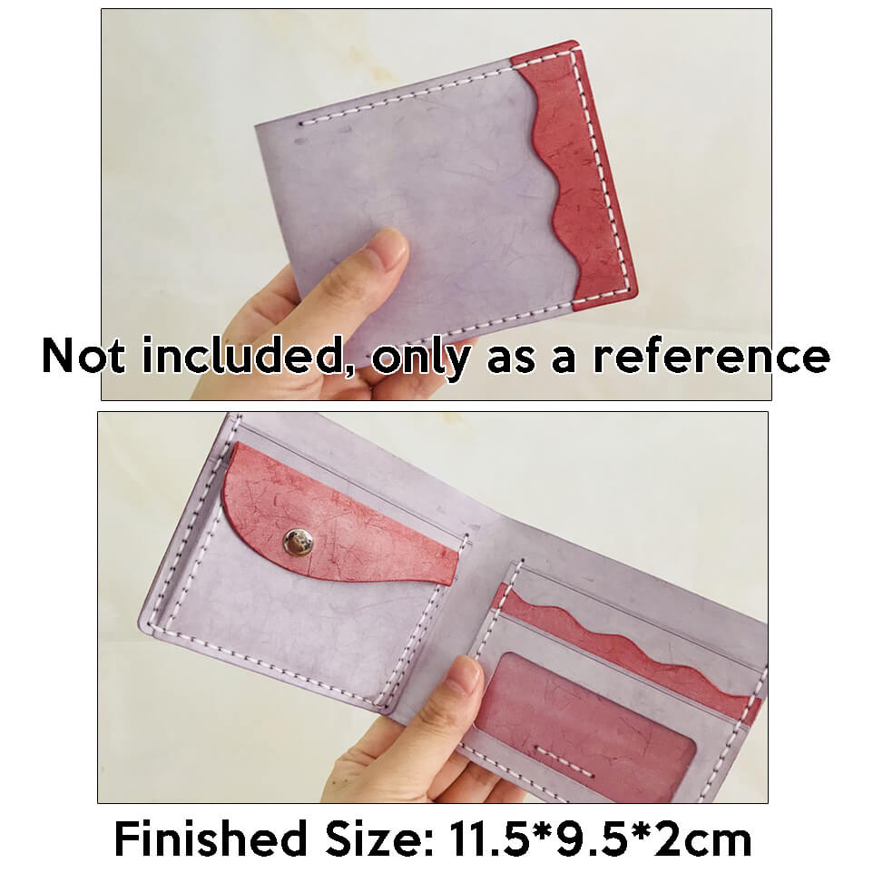 BABYLON™ Short Wallet Leather Craft Pattern AAB - 466 - Babylon LeatherBabylon LeatherAAB-466-Kraft Board