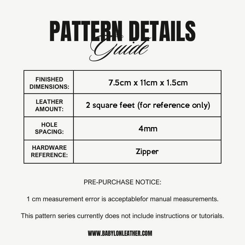 BABYLON™ Short Zipper Wallet Pattern AAB - 784 - Babylon LeatherBabylon LeatherAAB - 784 - Kraft Board