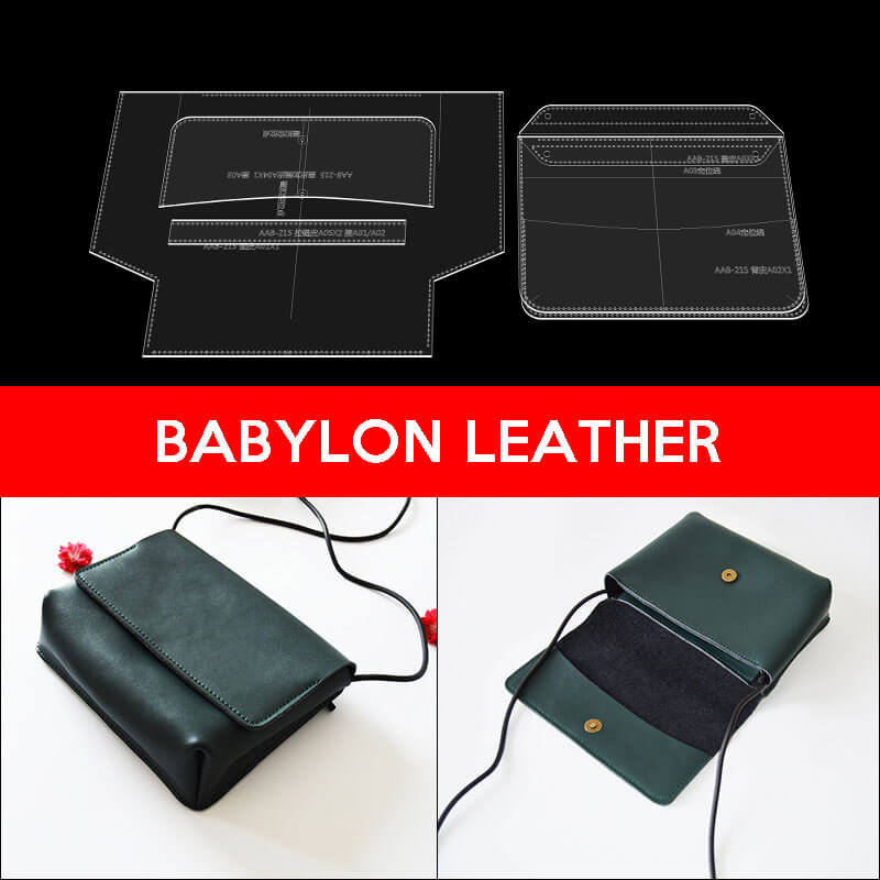BABYLON™ Shoulder Bag Leather Handmade Gift Pattern AAB - 215 - Babylon LeatherBabylon LeatherAAB - 215 - Kraft Board