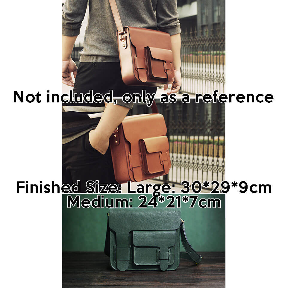 BABYLON™ Shoulder & Crossbody Bag Making Pattern AAB - 412 - Babylon LeatherBabylon LeatherAAB-412-Kraft Board-L