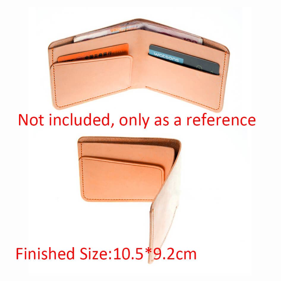 BABYLON™ Simple Bi - Fold Wallet Pattern AAB - 773 - Babylon LeatherBabylon LeatherAAB - 773 - Kraft Board