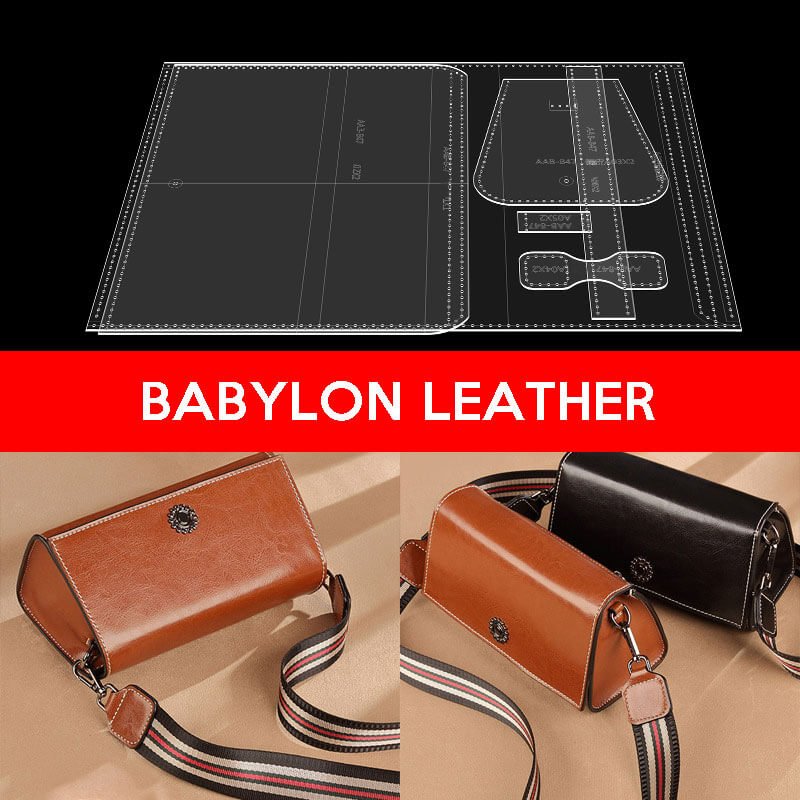 BABYLON™ Small Crossbody Bag Leather Pattern AAB - 847 - Babylon LeatherBabylon LeatherAAB - 847 - Kraft Board