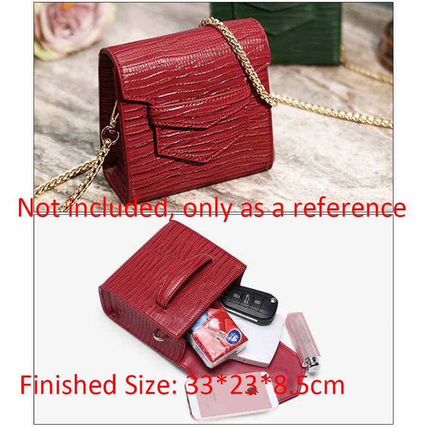 BABYLON™ Small Square Bag Leather Craft DIY Pattern AAB - 110 - Babylon LeatherBabylon LeatherAAB - 110 - Kraft Board