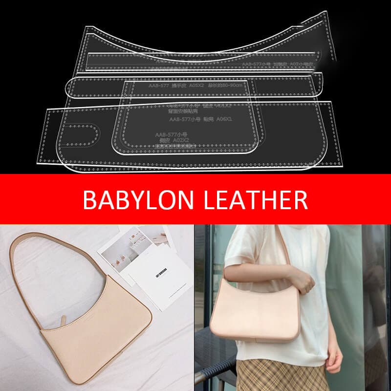 BABYLON™ Solid Color Shoulder Bag Pattern AAB - 577 - Babylon LeatherBabylon LeatherAAB - 577 - Kraft Board - Large - 31.5x21x7cm