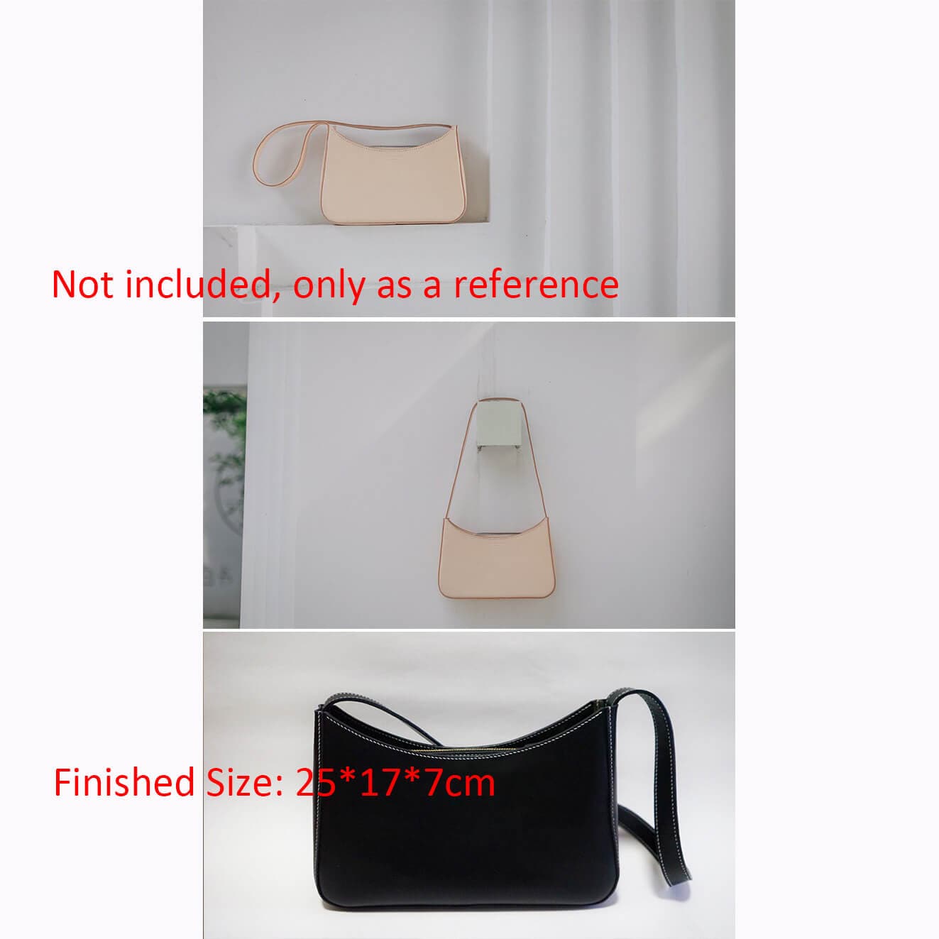 BABYLON™ Solid Color Shoulder Bag Pattern AAB - 577 - Babylon LeatherBabylon LeatherAAB - 577 - Kraft Board - Large - 31.5x21x7cm