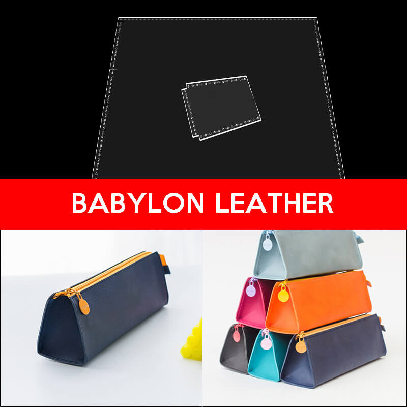 BABYLON™ Student Pencil Case Stationery Pouch Pattern AAB - 449 - Babylon LeatherBabylon LeatherAAB-449-Kraft Board
