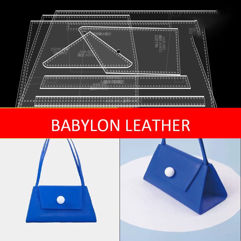 BABYLON™ Trapeze Shoulder Bag Pattern AAB - 681 - Babylon LeatherBabylon LeatherAAB - 681 - Kraft Board