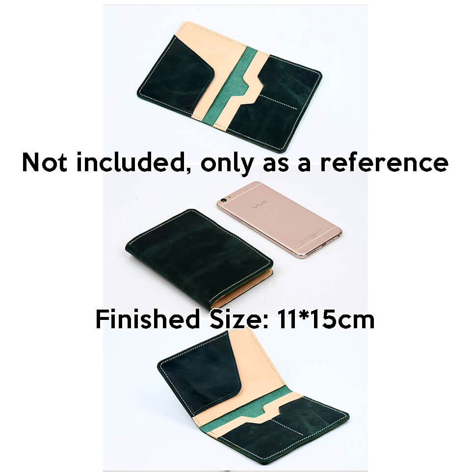 BABYLON™ Two - Tone ID Card Holder Pattern AAB - 599 - Babylon LeatherBabylon LeatherAAB - 599 - Kraft Board